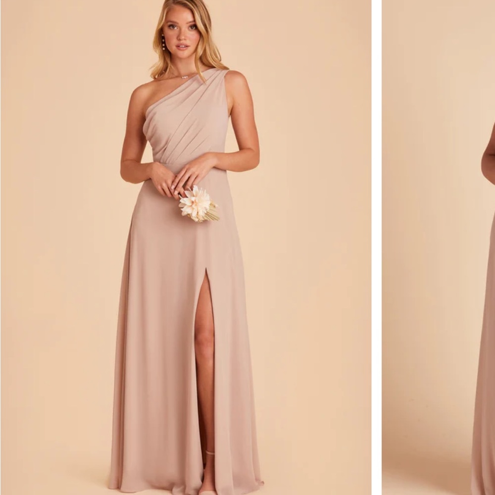 Birdie Grey Kira Dress in Chiffon Taupe